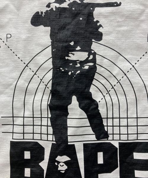 A BATHING APE（アベイシングエイプ）A BATHING APE (アベイシングエイプ) 半袖カットソー ブラック サイズ:Lの古着・服飾アイテム
