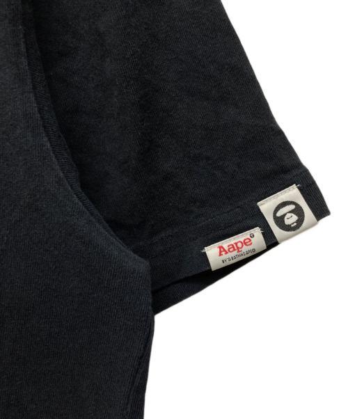 Aape BY A BATHING APE（エーエイプ バイ アベイシングエイプ）Aape BY A BATHING APE (エーエイプ バイ アベイシングエイプ) 半袖カットソー ブラック サイズ:Lの古着・服飾アイテム