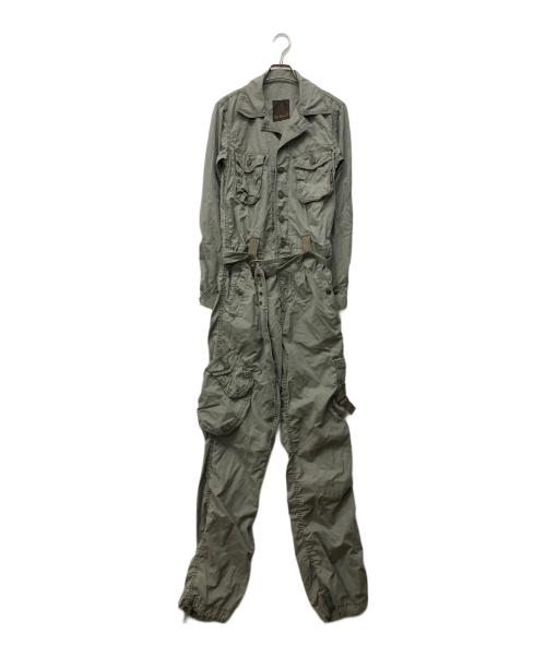 hysterics（ヒステリックス）hysterics (ヒステリックス) ミリタリージャンプスーツ グリーン サイズ:FREEの古着・服飾アイテム