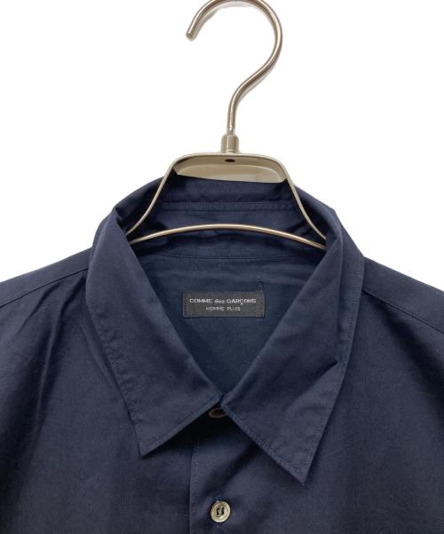 COMME des GARCONS HOMME PLUS（コムデギャルソンオムプリュス）COMME des GARCONS HOMME PLUS (コムデギャルソンオムプリュス) ボタンダウンシャツ ネイビー サイズ:記載無しの古着・服飾アイテム