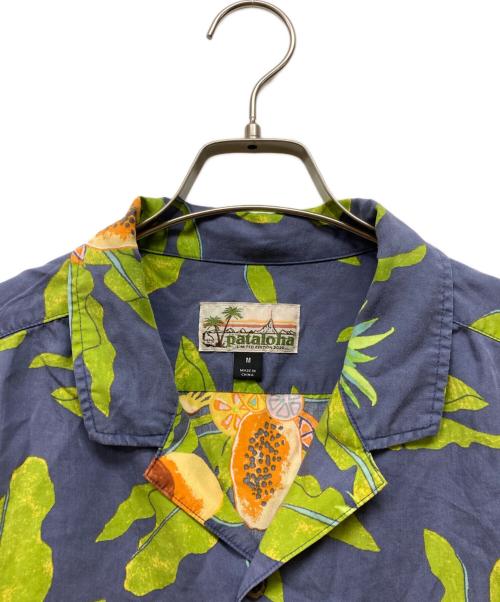 pataloha（パタロハ）pataloha (パタロハ) 半袖シャツ ネイビー サイズ:Mの古着・服飾アイテム