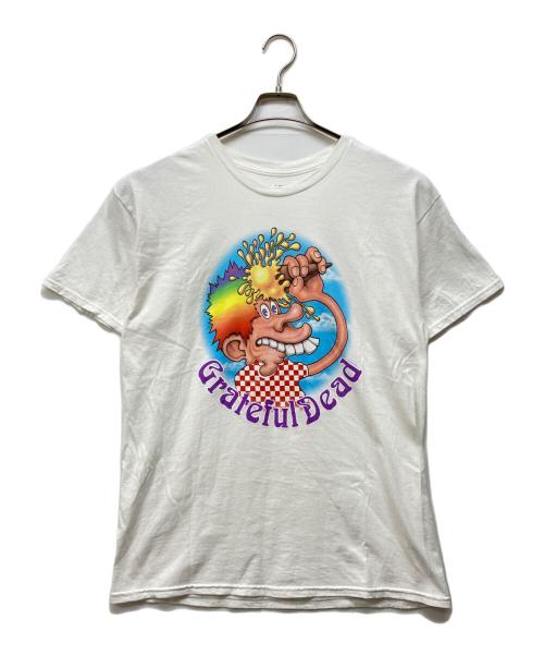LIQUID BLUE（リキッドブルー）LIQUID BLUE (リキッドブルー) 半袖カットソー ホワイト サイズ:Lの古着・服飾アイテム