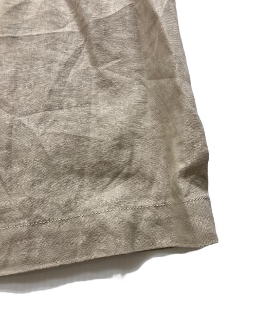 JOURNAL STANDARD（ジャーナルスタンダード）JOURNAL STANDARD (ジャーナルスタンダード) リネンタックキャロットパンツ ベージュ サイズ:38 未使用品の古着・服飾アイテム