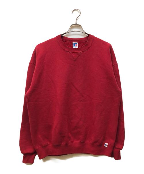 RUSSELL ATHLETIC（ラッセルアスレチック）RUSSELL ATHLETIC (ラッセルアスレチック) クルーネックスウェット レッド サイズ:XLの古着・服飾アイテム