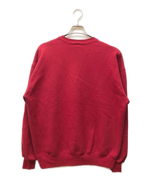 RUSSELL ATHLETIC（ラッセルアスレチック）RUSSELL ATHLETIC (ラッセルアスレチック) クルーネックスウェット レッド サイズ:XLの古着・服飾アイテム
