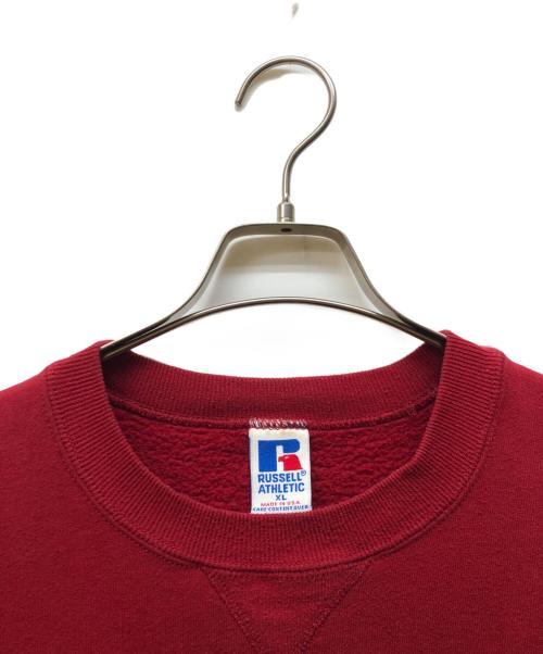 RUSSELL ATHLETIC（ラッセルアスレチック）RUSSELL ATHLETIC (ラッセルアスレチック) クルーネックスウェット レッド サイズ:XLの古着・服飾アイテム