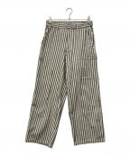 JOURNAL STANDARD relumeジャーナルスタンダード レリューム）の古着「ヒッコリー レイジーパンツ」｜アイボリー