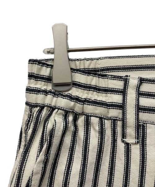 JOURNAL STANDARD relume（ジャーナルスタンダード レリューム）JOURNAL STANDARD relume (ジャーナルスタンダード レリューム) ヒッコリー レイジーパンツ アイボリー サイズ:Sの古着・服飾アイテム