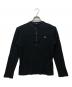 BURBERRY BLACK LABEL（バーバリーブラックレーベル）の古着「ヘンリーネックニット」｜ブラック