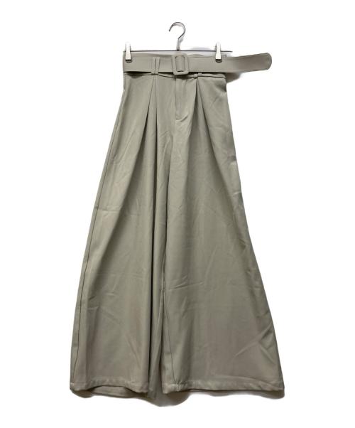 ESICA（エシカ）ESICA (エシカ) ワイドパンツ アイボリー サイズ:記載無しの古着・服飾アイテム
