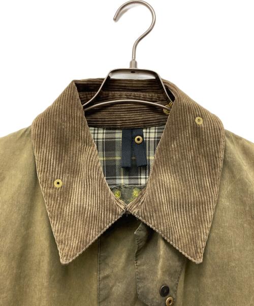 Barbour（バブアー）Barbour (バブアー) BORDERオイルドジャケット カーキ サイズ:C48/122CMの古着・服飾アイテム