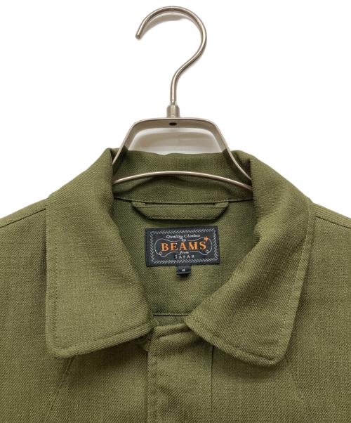 BEAMS PLUS（ビームスプラス）BEAMS PLUS (ビームスプラス) トロピカル ジャケット グリーン サイズ:Sの古着・服飾アイテム