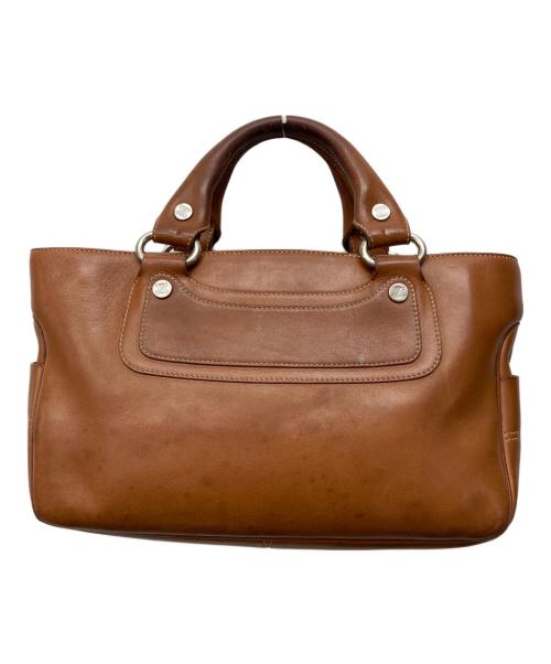 CELINE（セリーヌ）CELINE (セリーヌ) ハンドバッグ ブラウンの古着・服飾アイテム