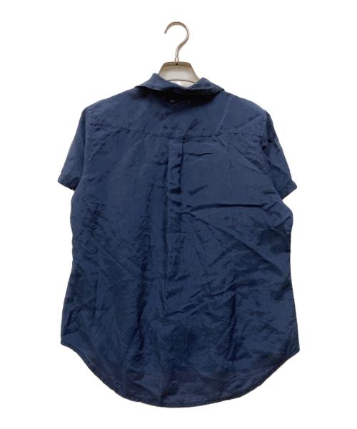 COMME des GARCONS COMME des GARCONS（コムデギャルソン コムデギャルソン）COMME des GARCONS COMME des GARCONS (コムデギャルソン コムデギャルソン) フリルブラウス ネイビー サイズ:Sの古着・服飾アイテム