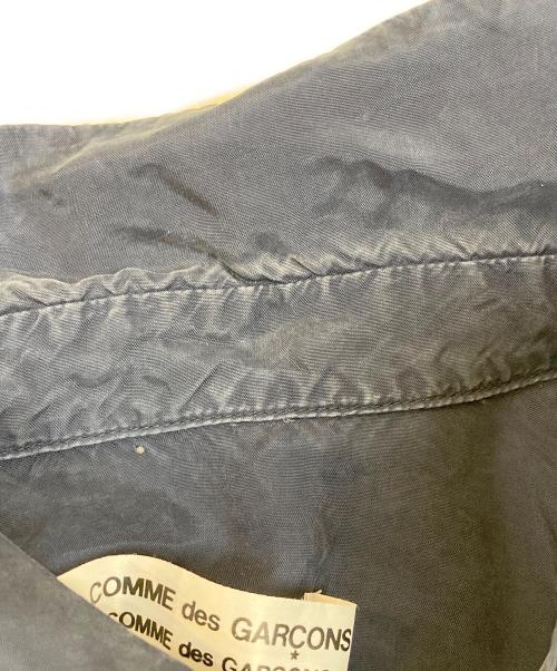 COMME des GARCONS COMME des GARCONS（コムデギャルソン コムデギャルソン）COMME des GARCONS COMME des GARCONS (コムデギャルソン コムデギャルソン) フリルブラウス ネイビー サイズ:Sの古着・服飾アイテム