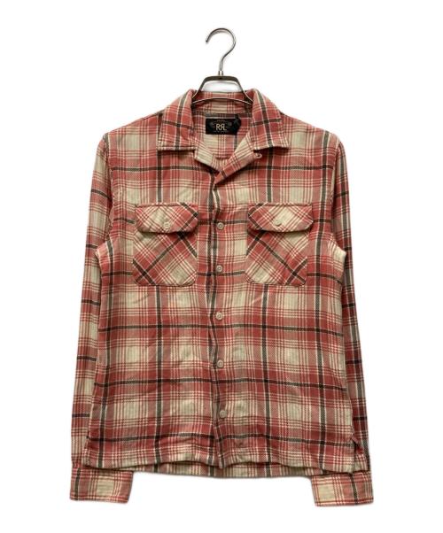 RRL（ダブルアールエル）RRL (ダブルアールエル) 長袖シャツ レッド サイズ:XSの古着・服飾アイテム