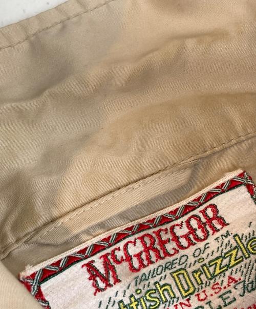 McGREGOR（マックレガー）McGREGOR (マックレガー) ドリズラージャケット ベージュ サイズ:Sの古着・服飾アイテム