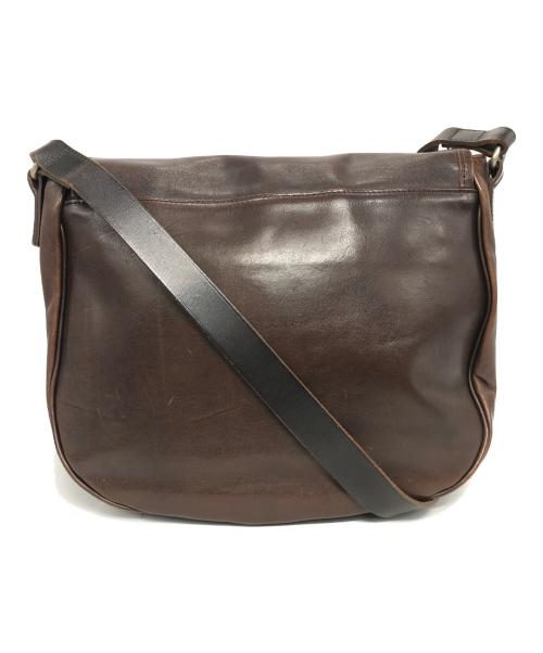 MARGARET HOWELL（マーガレットハウエル）MARGARET HOWELL (マーガレットハウエル) PORTER (ポーター) LEATHER SHOULDER BAG ブラウンの古着・服飾アイテム