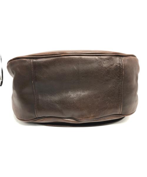 MARGARET HOWELL（マーガレットハウエル）MARGARET HOWELL (マーガレットハウエル) PORTER (ポーター) LEATHER SHOULDER BAG ブラウンの古着・服飾アイテム