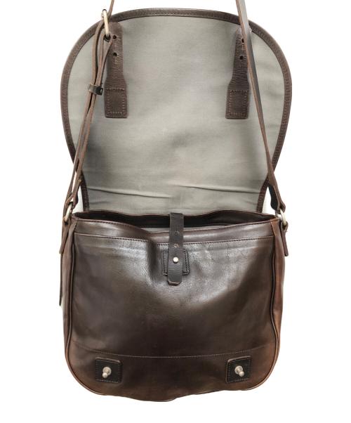 MARGARET HOWELL（マーガレットハウエル）MARGARET HOWELL (マーガレットハウエル) PORTER (ポーター) LEATHER SHOULDER BAG ブラウンの古着・服飾アイテム