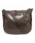 MARGARET HOWELL (マーガレットハウエル) PORTER (ポーター) LEATHER SHOULDER BAG ブラウン：12000円