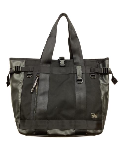 PORTER（ポーター）PORTER (ポーター) ヒートトートバッグ ブラックの古着・服飾アイテム