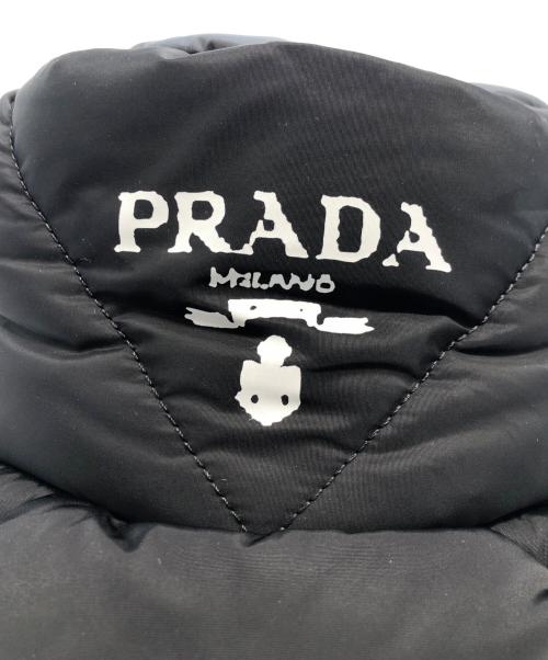 PRADA（プラダ）PRADA (プラダ) パデッド リナイロン バケットハット ブラックの古着・服飾アイテム