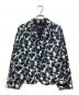Weekend Max Mara（ウィークエンド マックスマーラ）の古着「ボタニカル柄ジャケット」｜ブラック