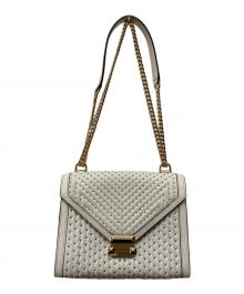 MICHAEL KORS（マイケルコース）の古着「チェーンショルダーバッグ」｜ホワイト