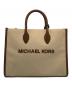 MICHAEL KORS（マイケルコース）の古着「2WAYショルダーバッグ」｜アイボリー×ブラウン