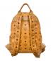 MCM (エムシーエム) リュック ブラウン：29000円