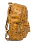 中古・古着 MCM (エムシーエム) リュック ブラウン：29000円