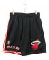 MITCHELL & NESS（ミッチェルアンドネス）の古着「ハーフパンツ」｜ブラック