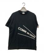 A BATHING APE×COMME des GARCONSアベイシングエイプ×コムデギャルソン）の古着「プリントカットソー」｜ブラック