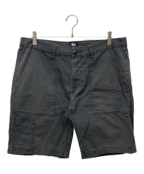 stussy（ステューシー）stussy (ステューシー) ベイカーショーツ ブラック サイズ:34の古着・服飾アイテム