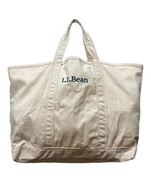L.L.Bean（エルエルビーン）L.L.Bean (エルエルビーン) グローサリー・トート ホワイト 未使用品の古着・服飾アイテム
