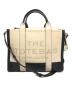 MARC JACOBS（マークジェイコブス）の古着「THE COLORBLOCK MEDIUM TOTE BAG」｜ブラック×アイボリー