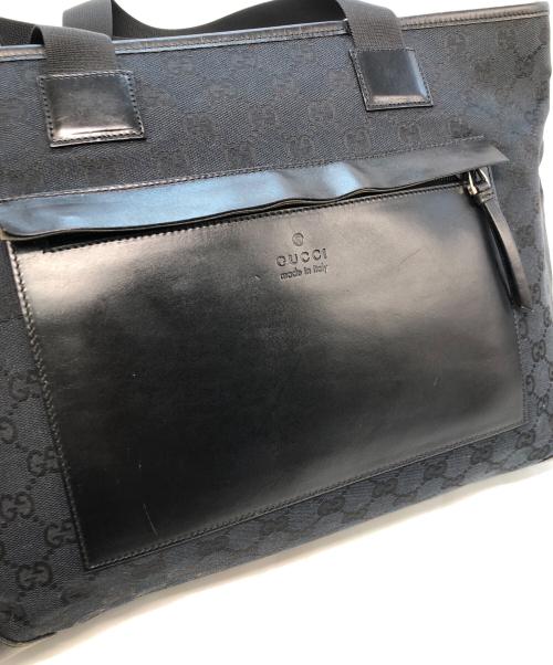 GUCCI（グッチ）GUCCI (グッチ) トートバッグ ブラックの古着・服飾アイテム