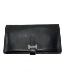 HERMES（エルメス）の古着「札入れ」｜ブラック