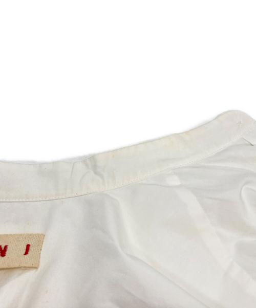MARNI（マルニ）MARNI (マルニ) スタンドカラーシャツ ホワイト サイズ:40の古着・服飾アイテム
