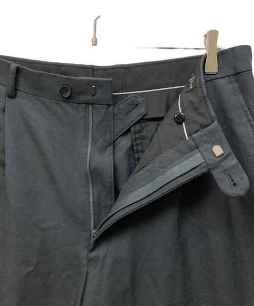 Christian Dior MONSIEUR（クリスチャンディオールムッシュ）Christian Dior MONSIEUR (クリスチャンディオールムッシュ) タックスラックス グレー サイズ:91の古着・服飾アイテム