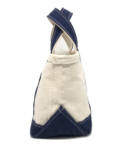 L.L.Bean（エルエルビーン）L.L.Bean (エルエルビーン) ボート＆トートバッグ ネイビー×ホワイトの古着・服飾アイテム