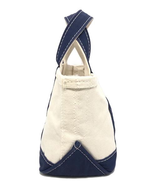 L.L.Bean（エルエルビーン）L.L.Bean (エルエルビーン) ボート＆トートバッグ ネイビー×ホワイトの古着・服飾アイテム