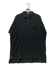 POLO RALPH LAUREN（ポロ・ラルフローレン）の古着「ポロシャツ」｜ブラック
