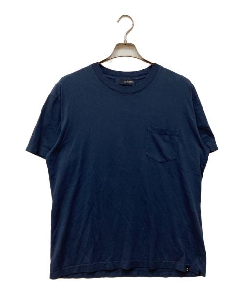 LARDINI（ラルディーニ）LARDINI (ラルディーニ) ポケットTシャツ ネイビー サイズ:Sの古着・服飾アイテム