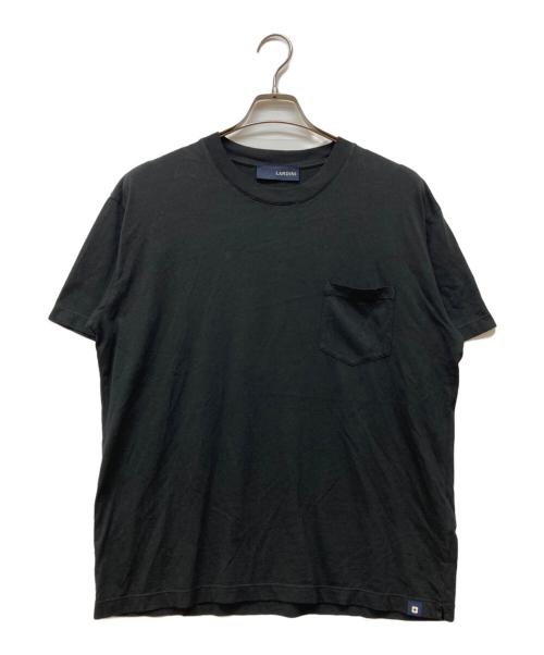 LARDINI（ラルディーニ）LARDINI (ラルディーニ) ポケットTシャツ ブラック サイズ:Ｓの古着・服飾アイテム
