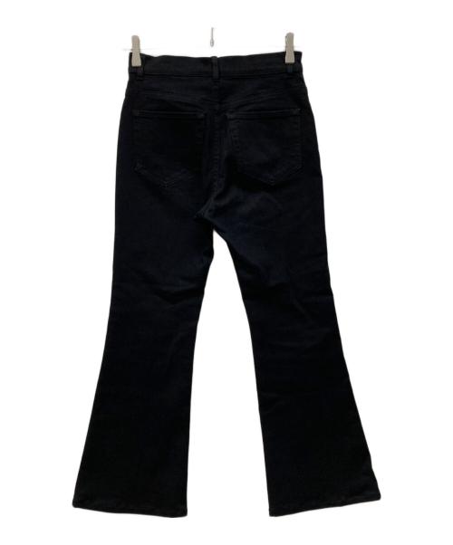 Mame Kurogouchi（マメクロゴウチ）mame kurogouchi (マメクロゴウチ) Slim Flared Denim Jeans ブラック サイズ:2の古着・服飾アイテム