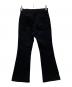 mame kurogouchi (マメクロゴウチ) Slim Flared Denim Jeans ブラック サイズ:2：9000円