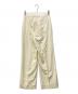 theory luxe (セオリーリュクス) ウールエラスティックセミワイドパンツ ホワイト サイズ:M：6000円