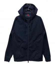 LARDINI（ラルディーニ）の古着「ジップパーカー」｜ネイビー